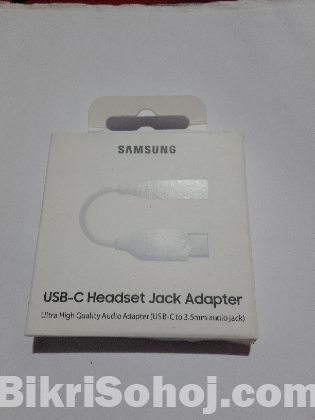 Samsung Type C To 3.5MM Headphone Jack